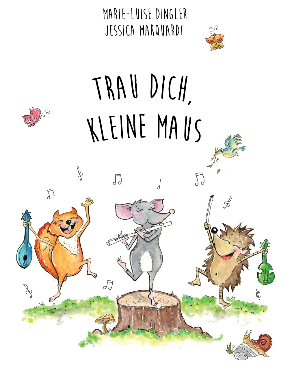 Kinderbuch: Trau dich, kleine Maus - The Twiolins | The Twiolins